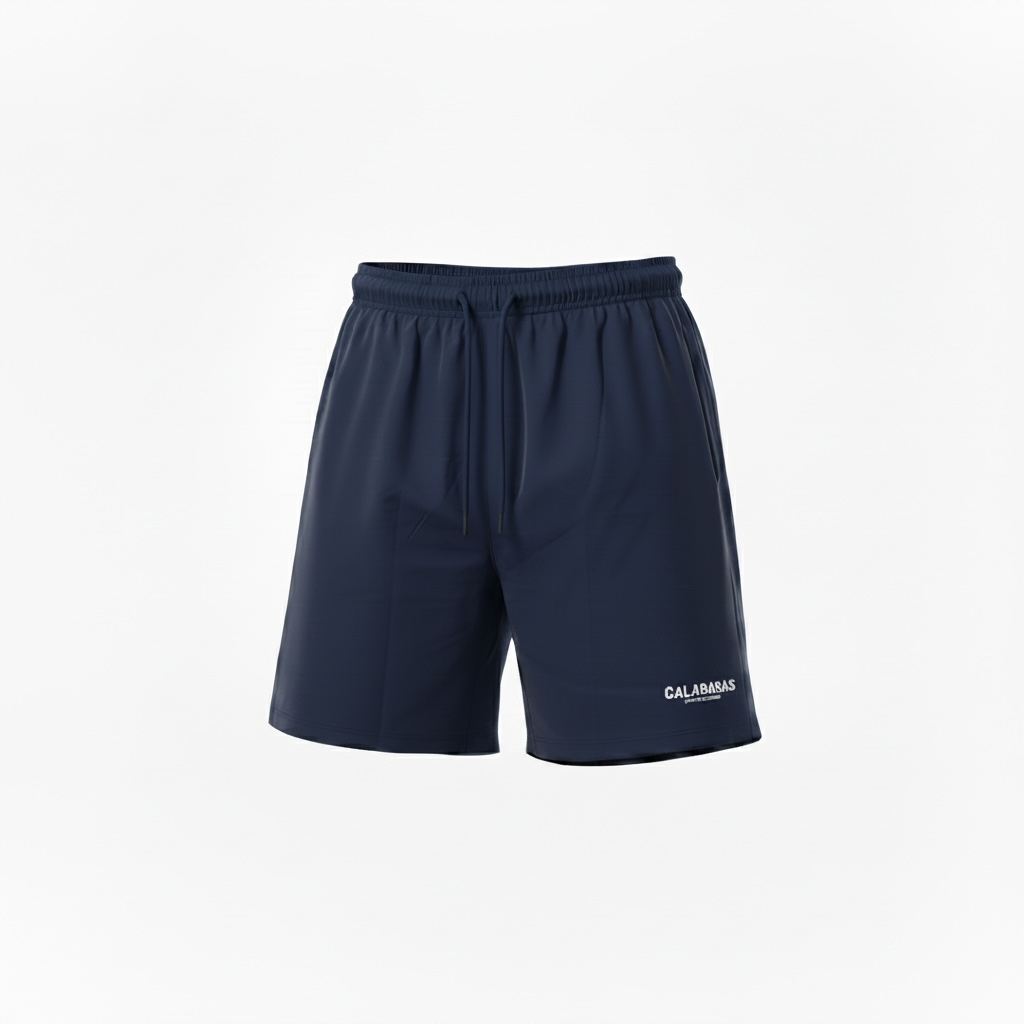 Navy Drift Shorts CALABASAS