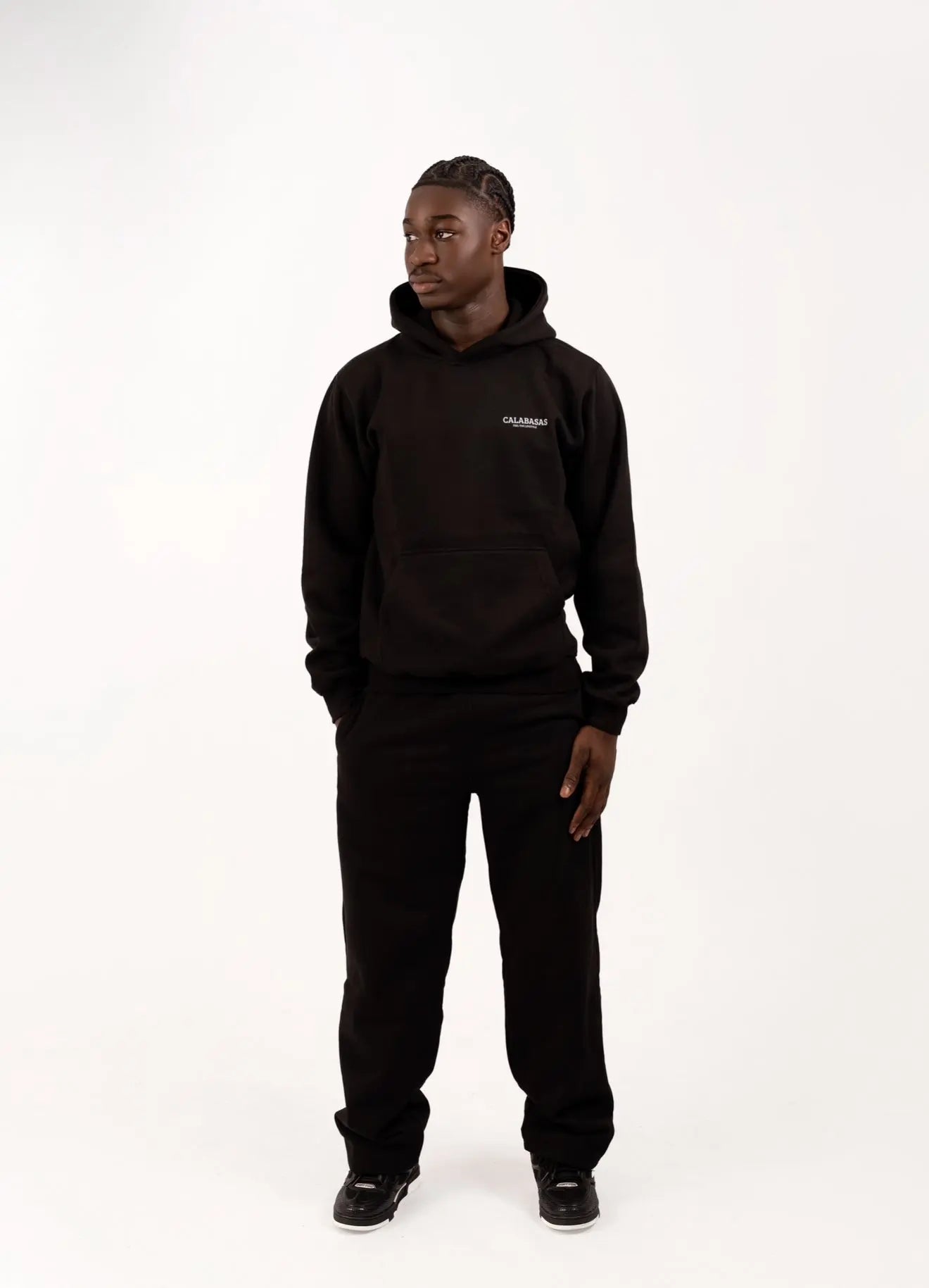 Black Baggy Jogger CALABASAS