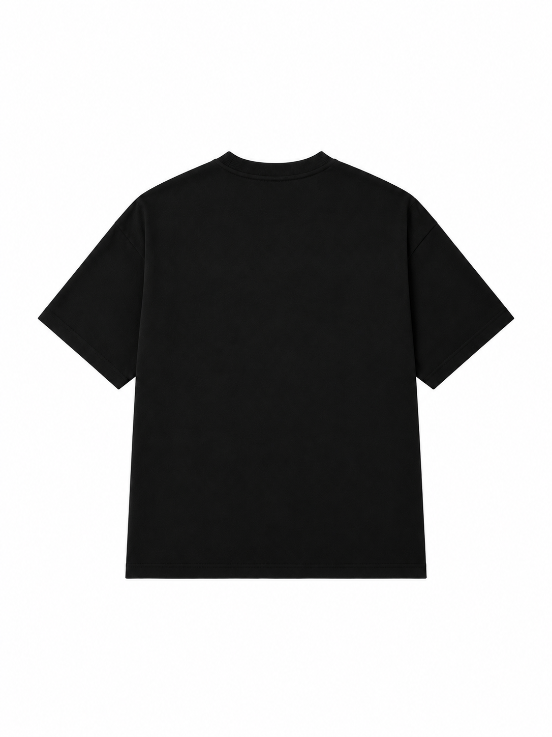 Oversized Black Tee CALABASAS