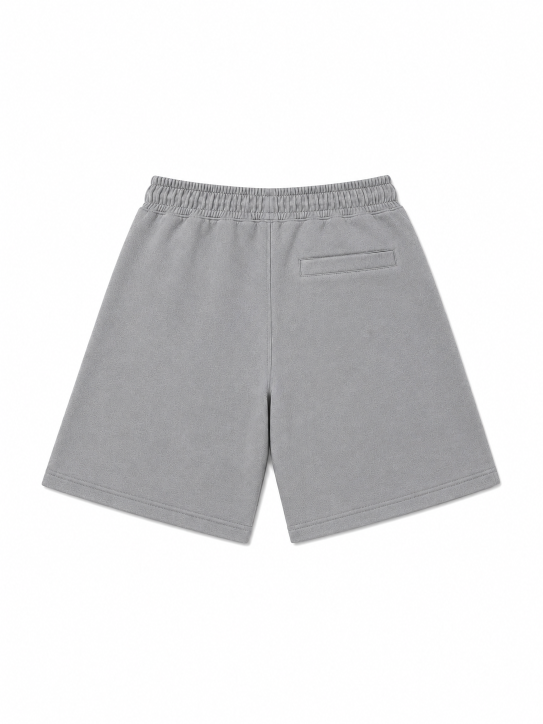 Grey Cotton Shorts CALABASAS