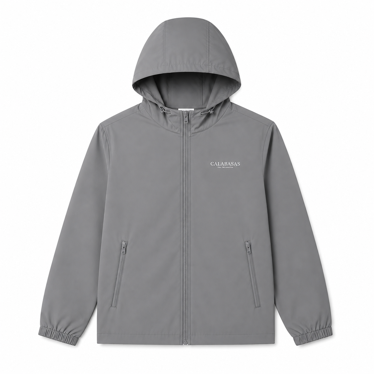 Junior Grey Drift Windbreaker CALABASAS