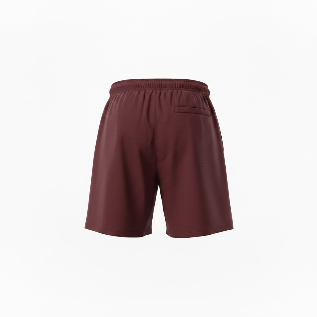 Burgundy Red Drift Shorts CALABASAS