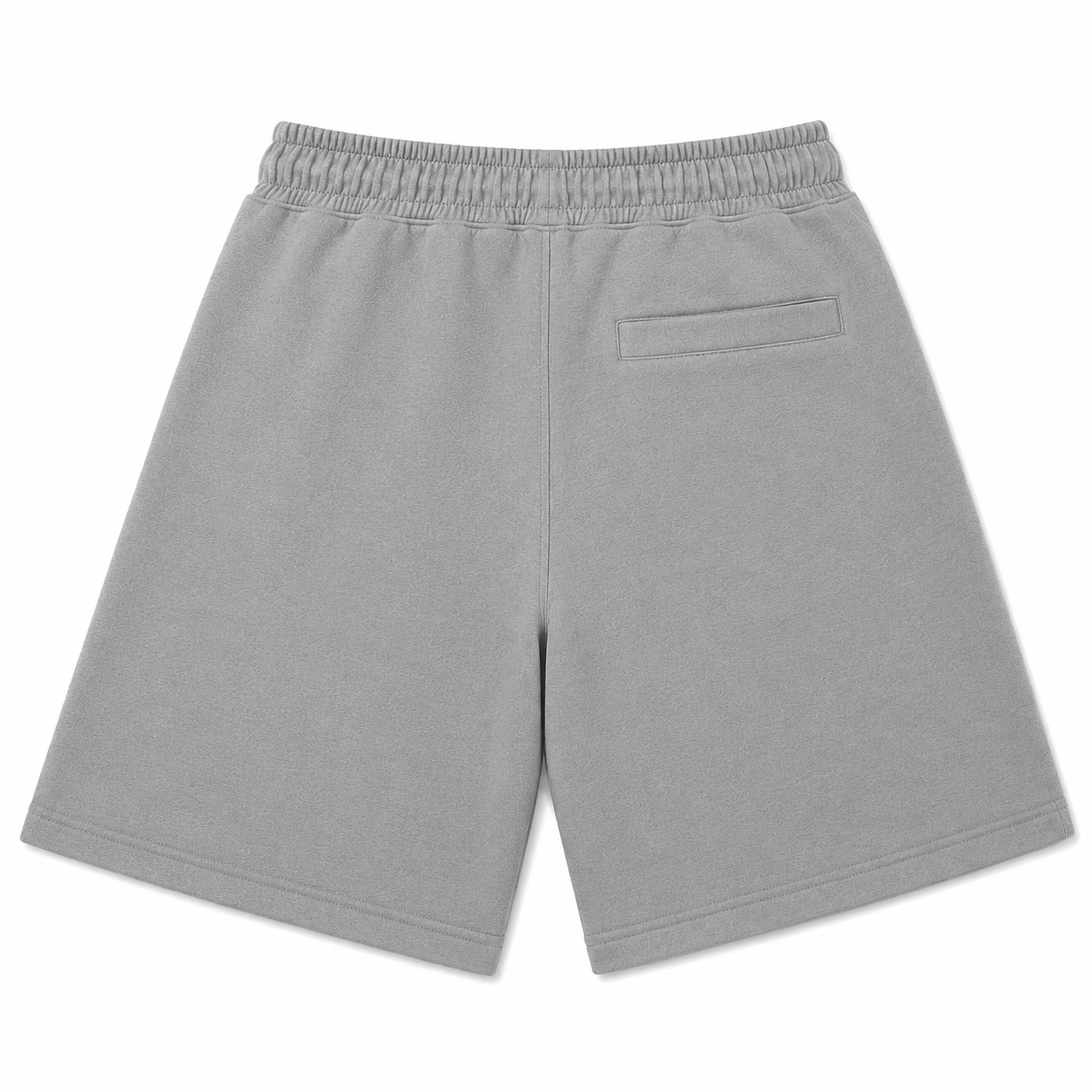 Grey Cotton Shorts CALABASAS
