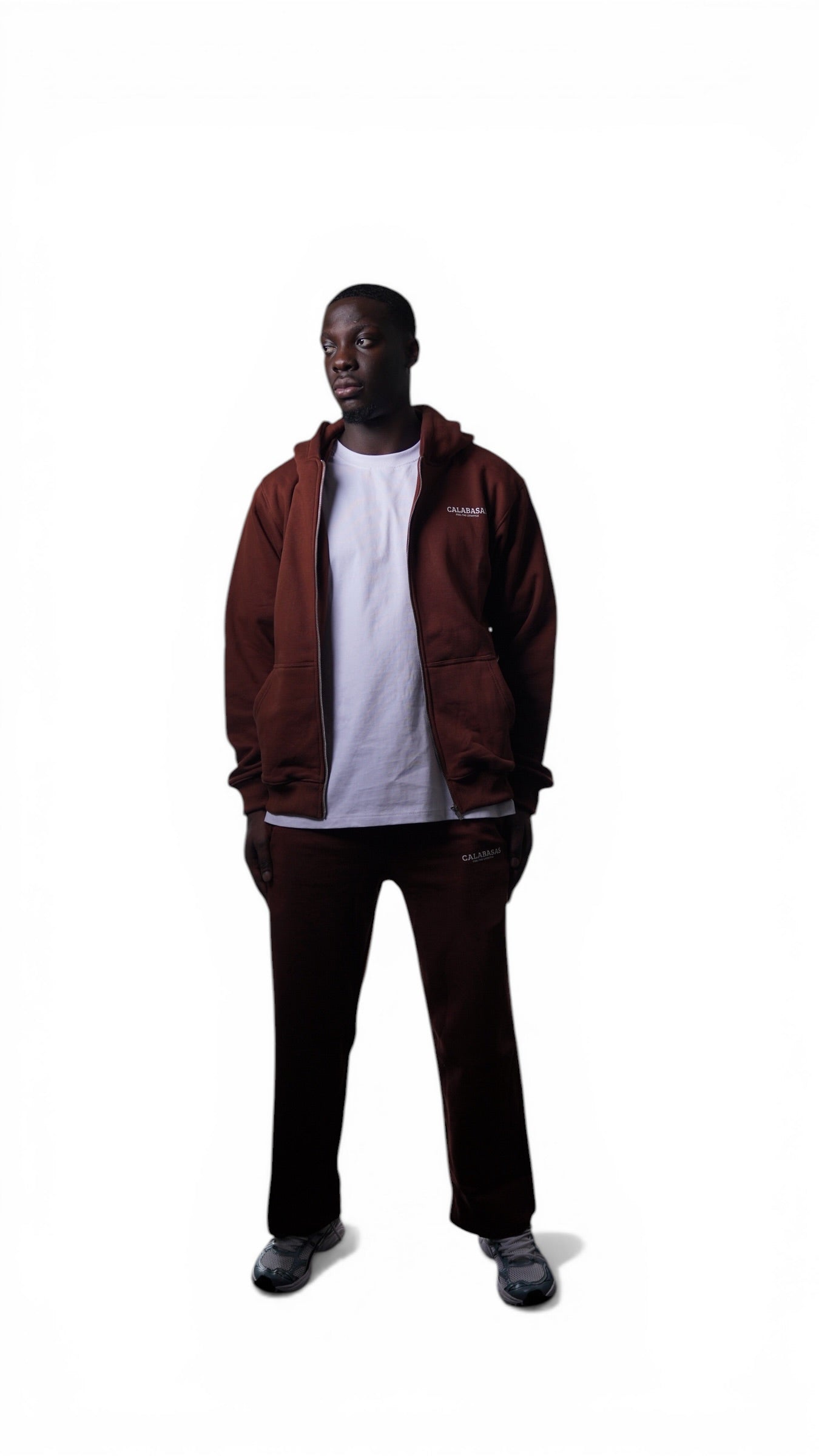 Mocha Baggy Pants CALABASAS