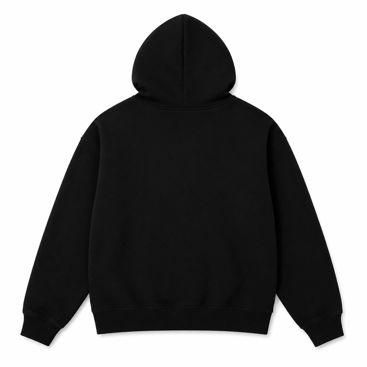 Oversized Black Hoodie CALABASAS