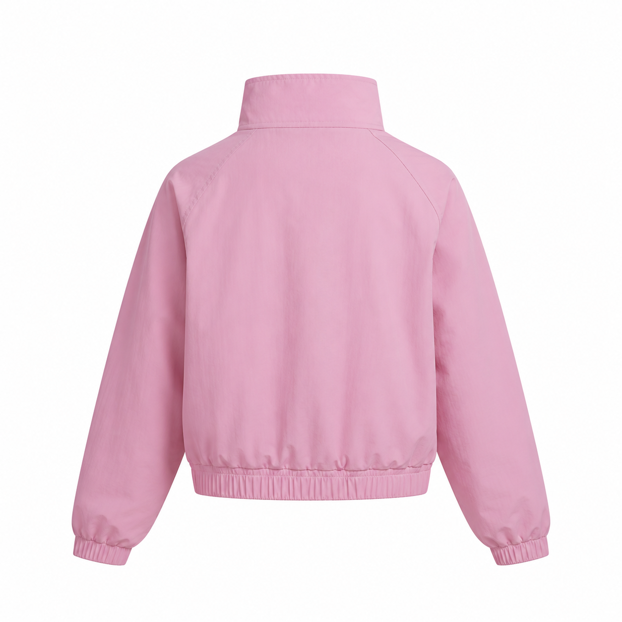 Pink Cropped Windbreaker CALABASAS