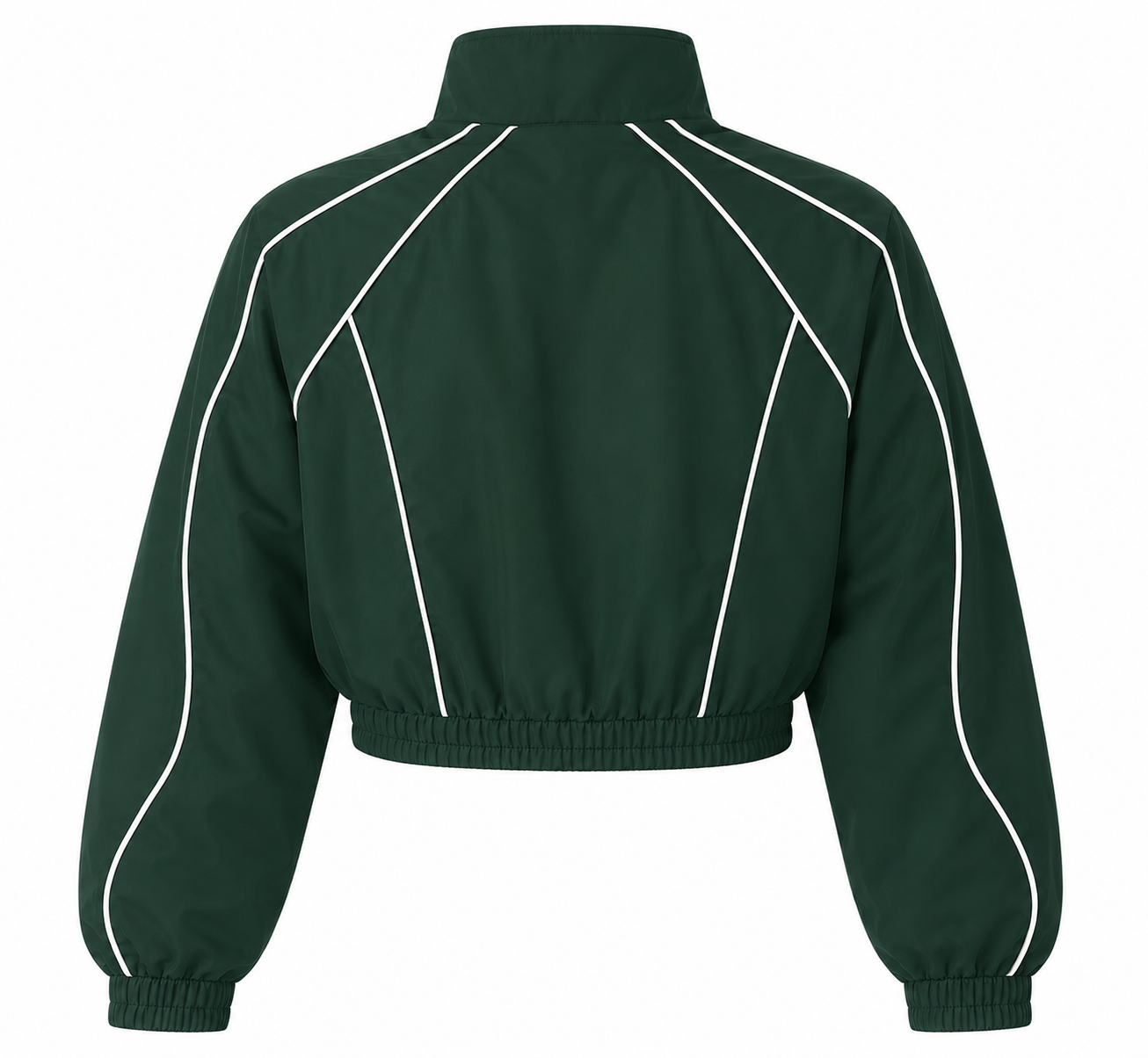 Khaki Cropped Windbreaker CALABASAS