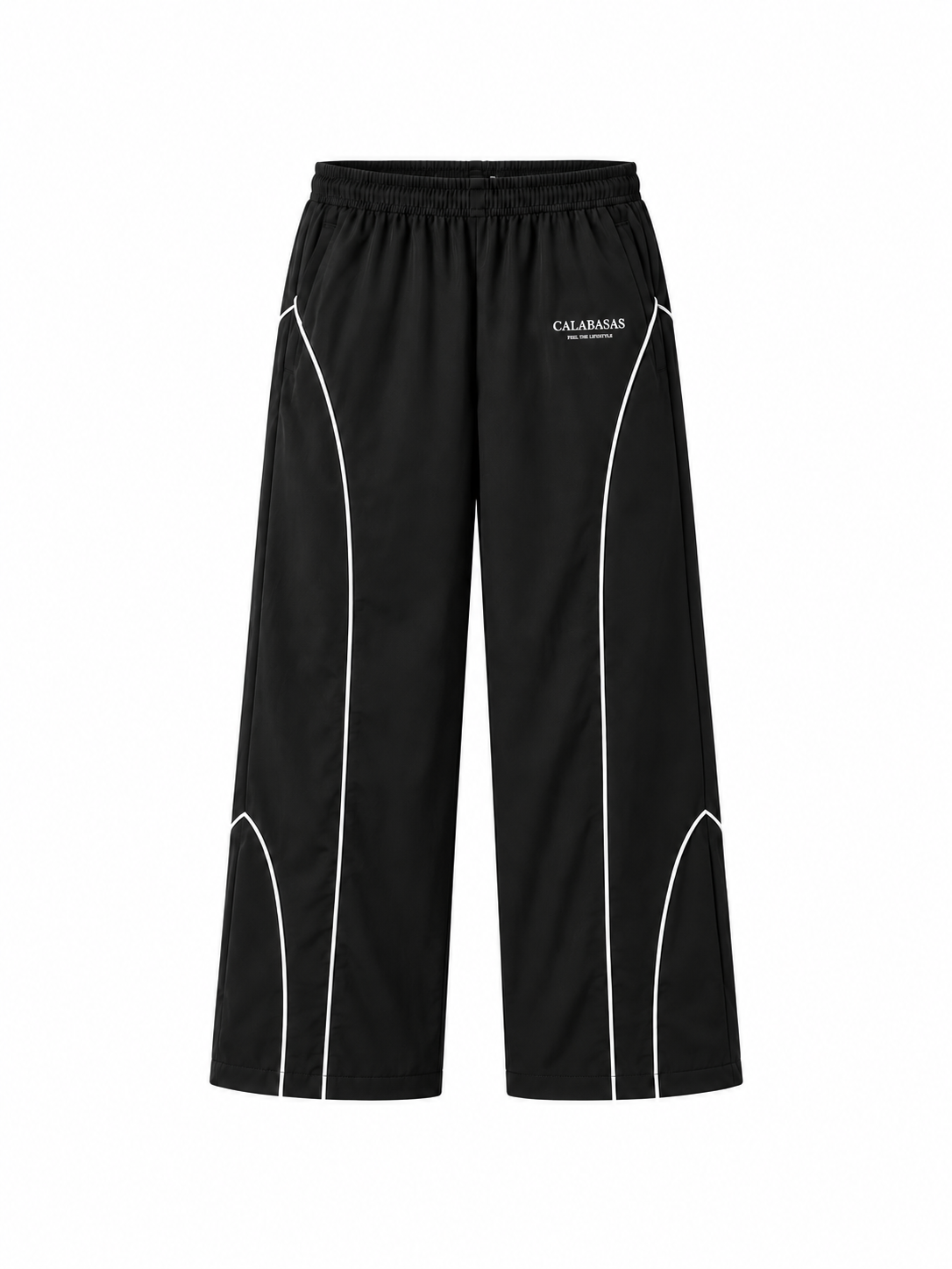 Black Drift Track Pants CALABASAS