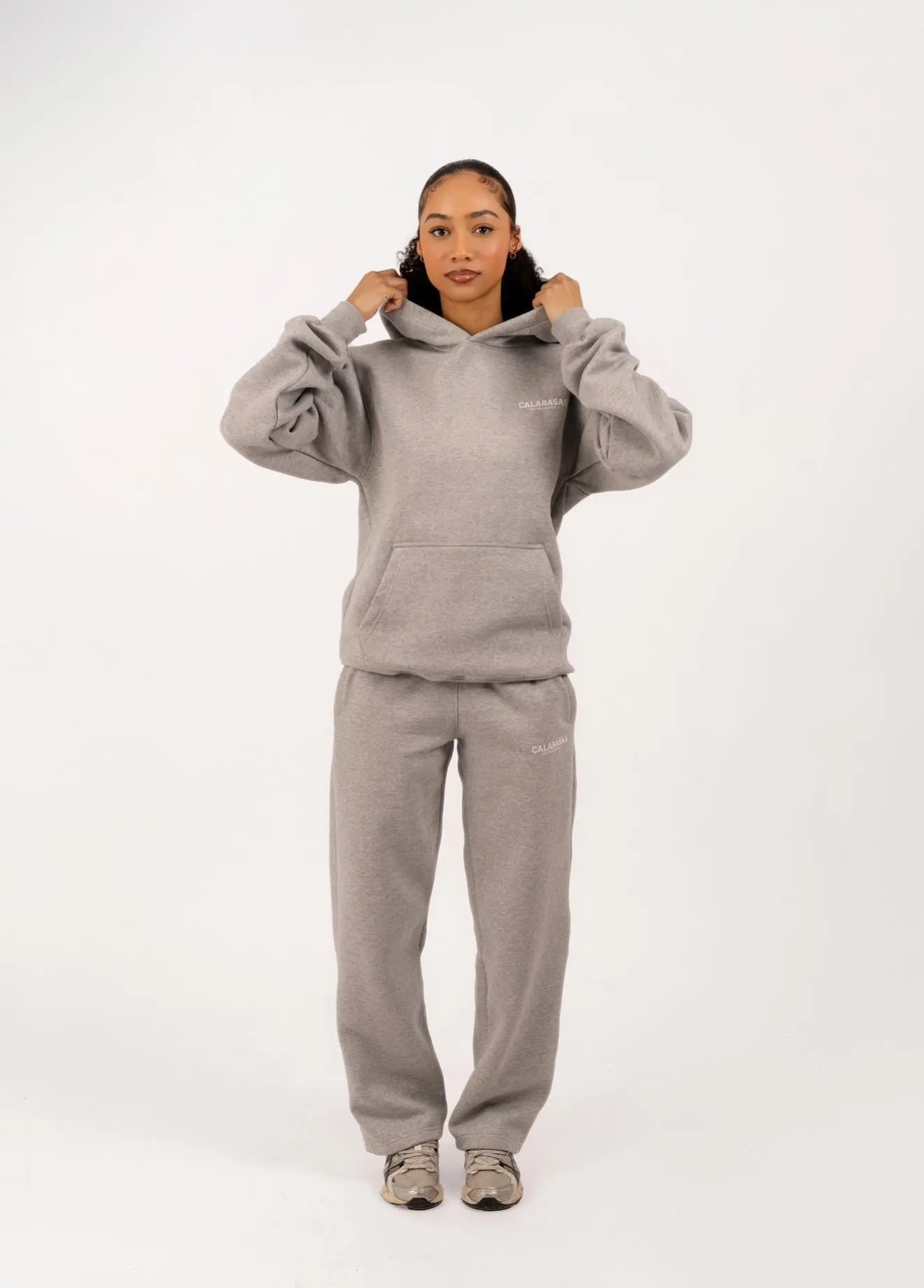 Oversized Frost hoodie CALABASAS