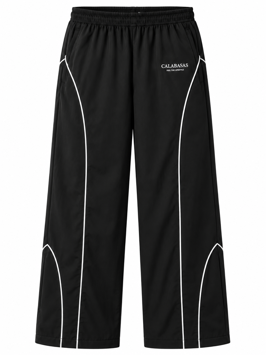 Black Drift Track Pants CALABASAS