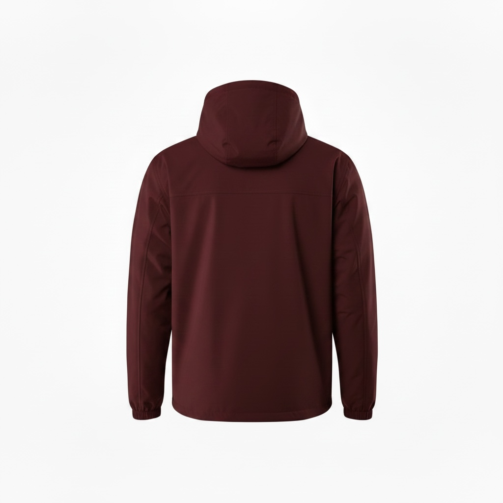 Burgundy Red Drift Windbreaker CALABASAS