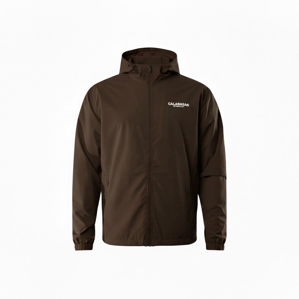 Mocha Drift Windbreaker CALABASAS