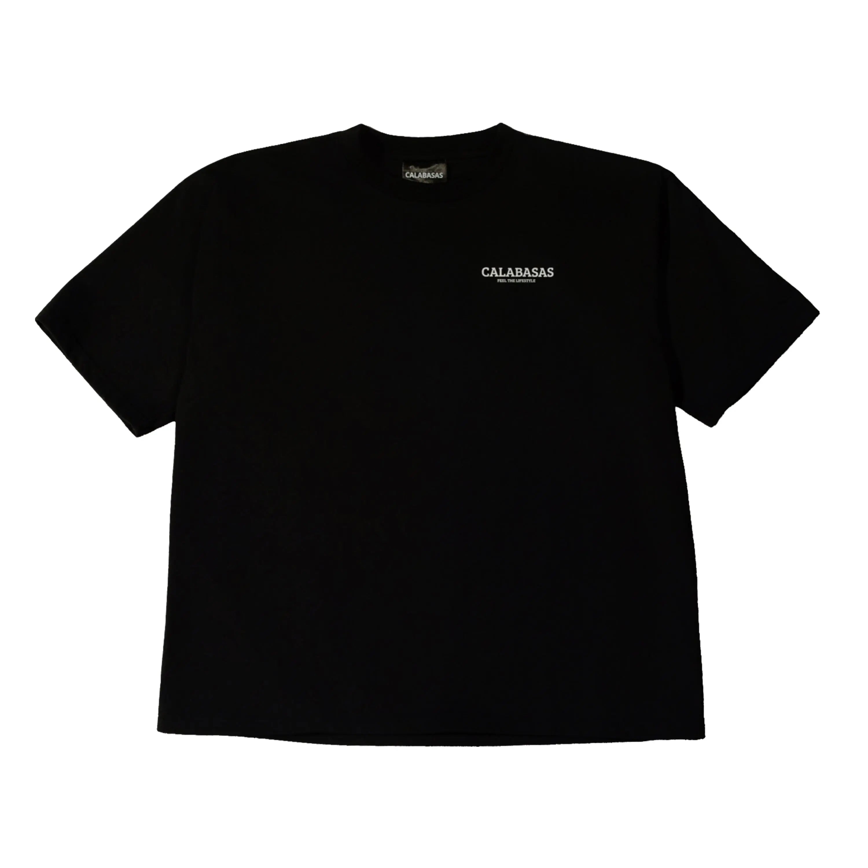 Oversized Black T-Shirt CALABASAS