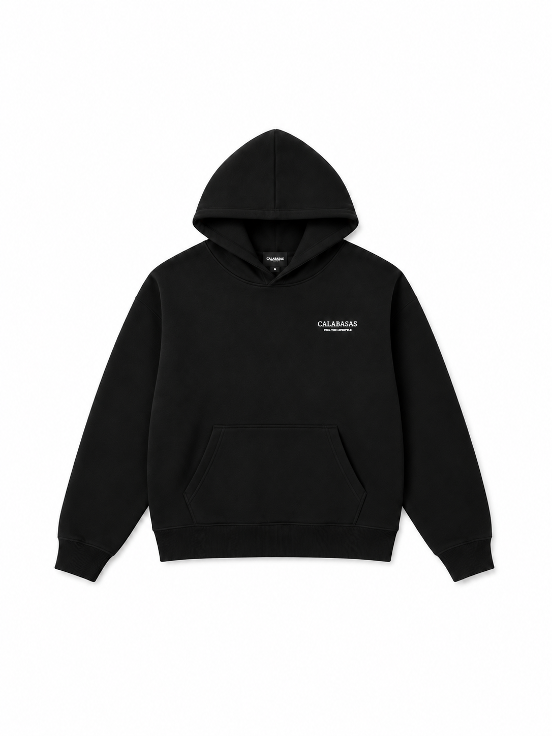 Black Oversized Hoodie CALABASAS