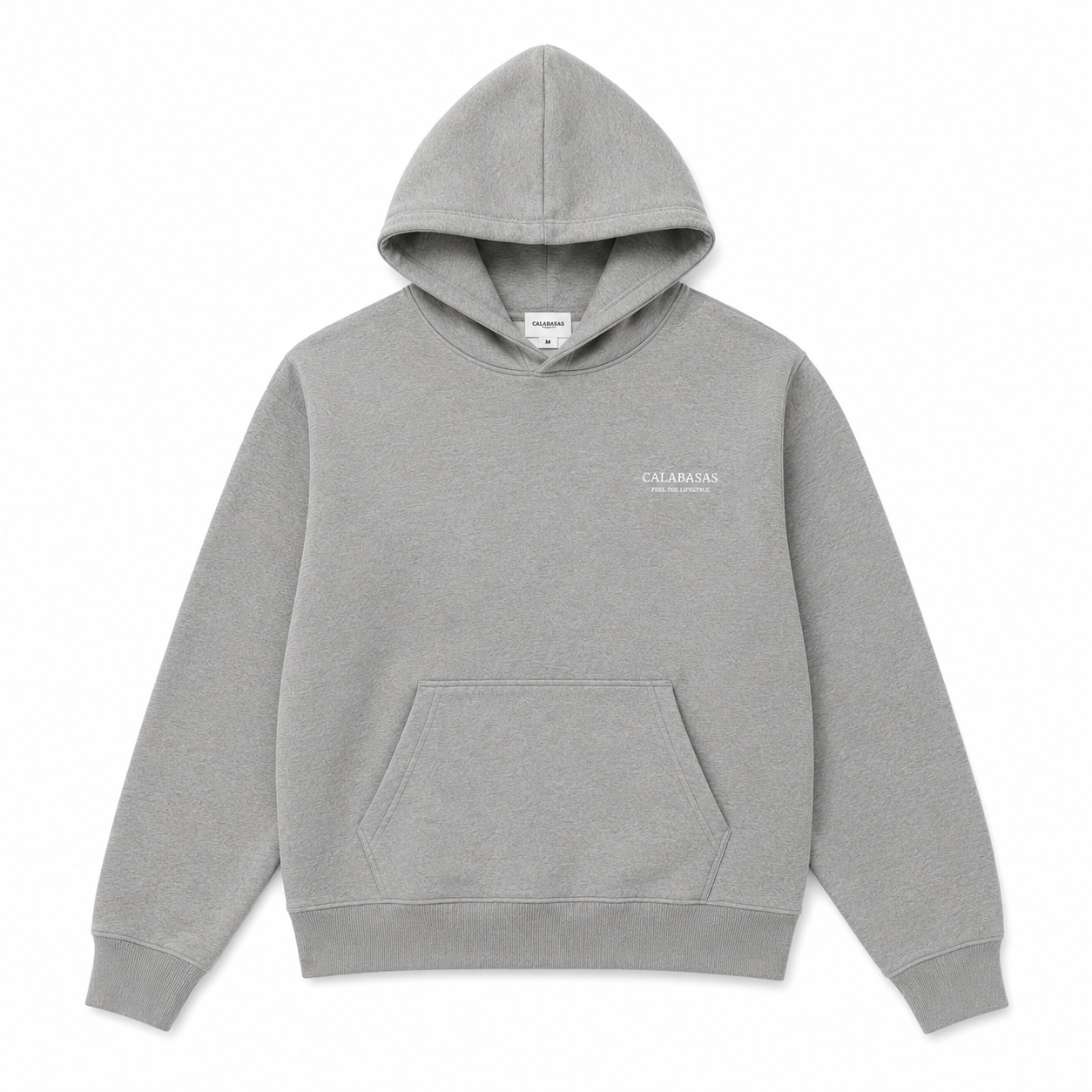 Oversized Grey hoodie CALABASAS