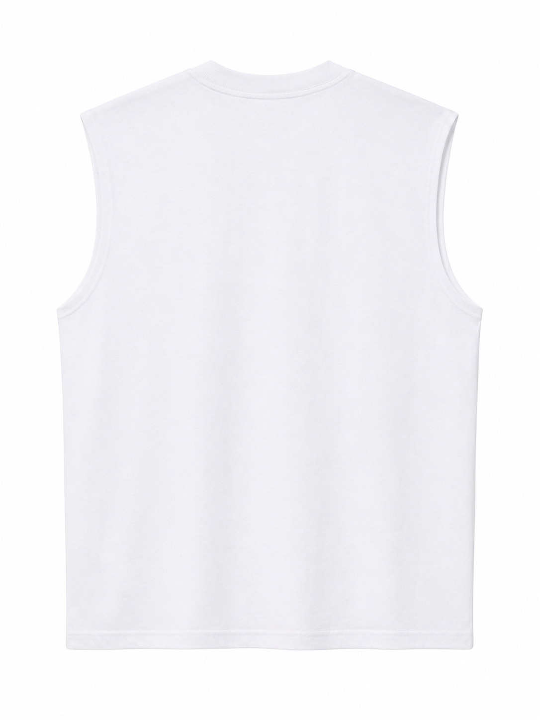 White Sleeveless CALABASAS