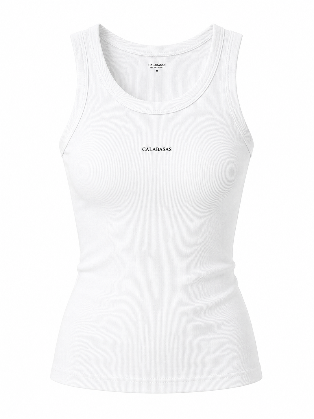 White Tanktop CALABASAS