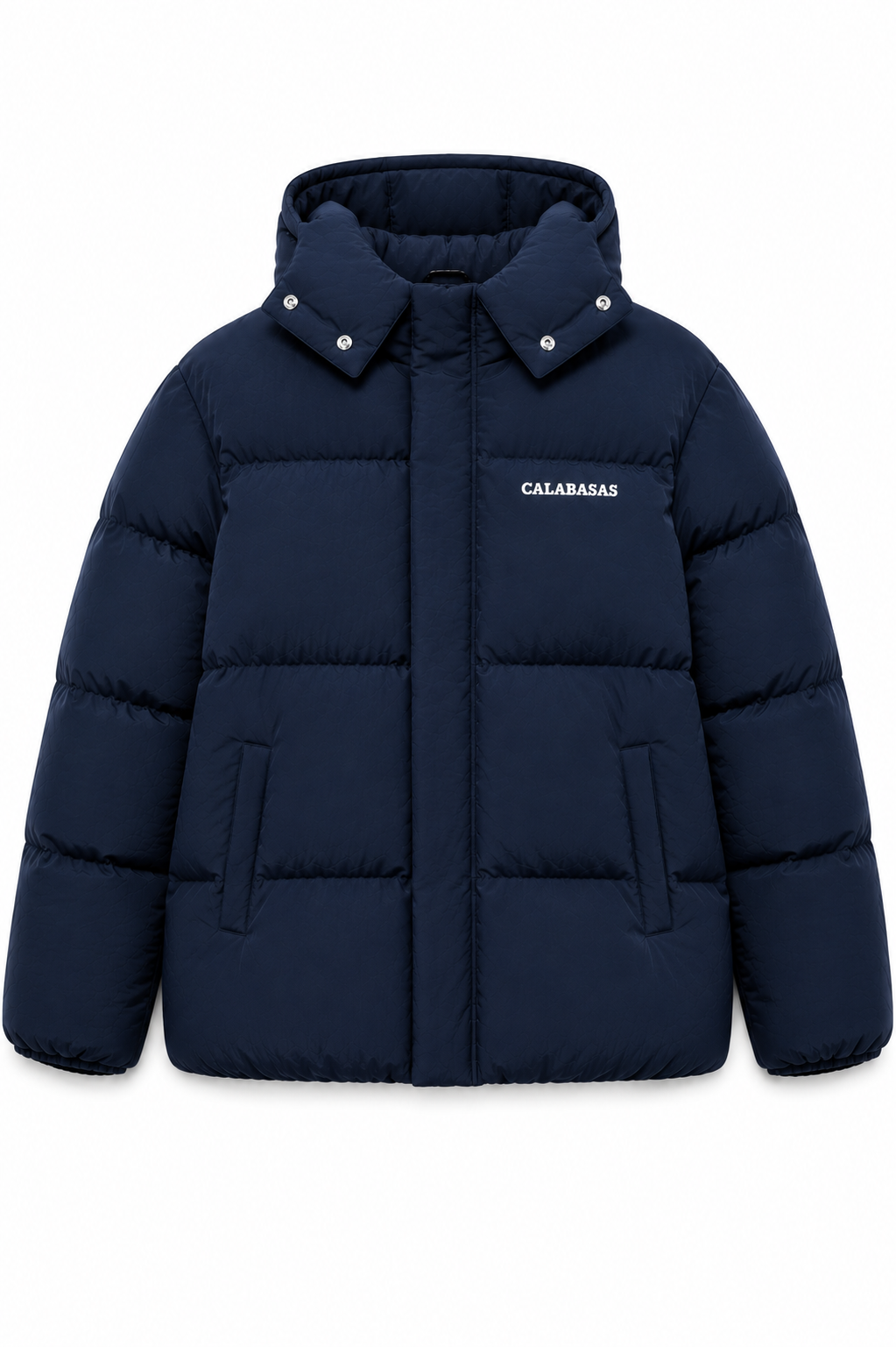 Navy Puffer Jacket CALABASAS