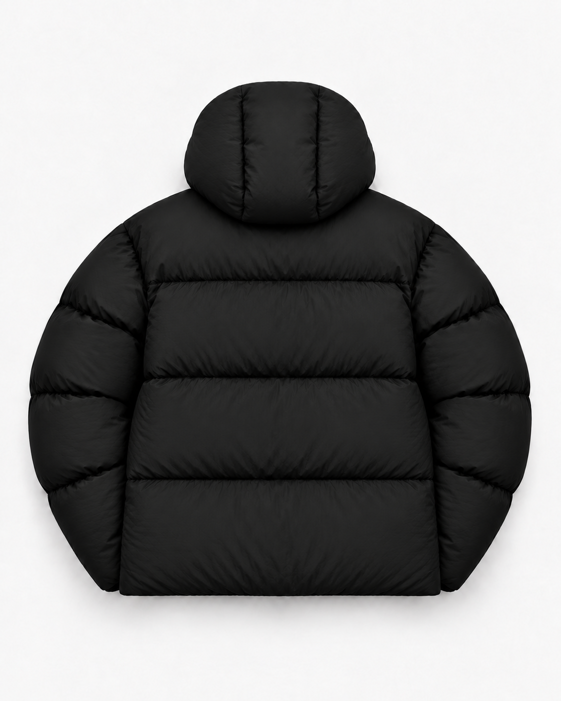 Black Puffer Jacket CALABASAS