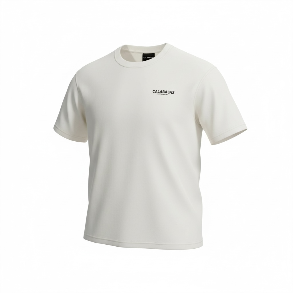 Oversized Snow Tee CALABASAS