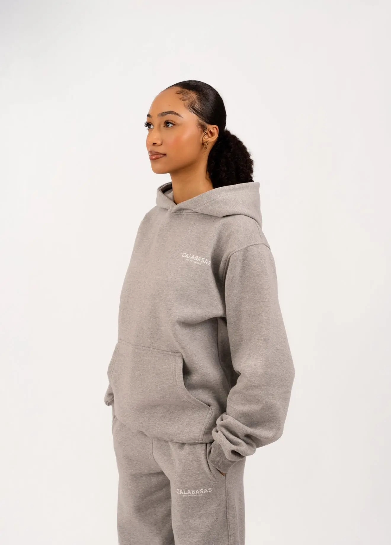 Oversized Frost hoodie CALABASAS